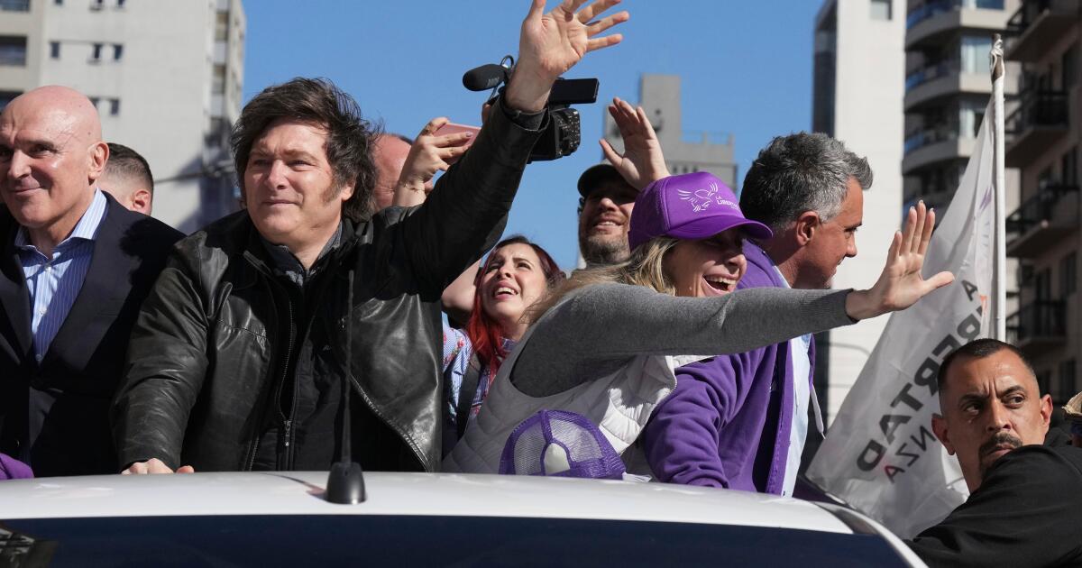 Argentina’s Milei defends sister against corruption allegations just weeks before key elections