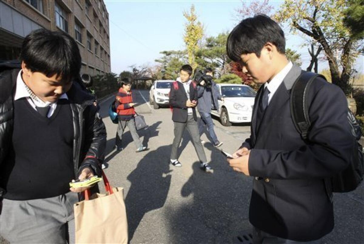 Ultra-wired South Korea battles smartphone addiction