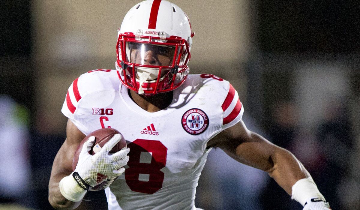 Nebraska running back Ameer Abdullah ranks fifth nationally with 166.9 all-purpose yards a game.