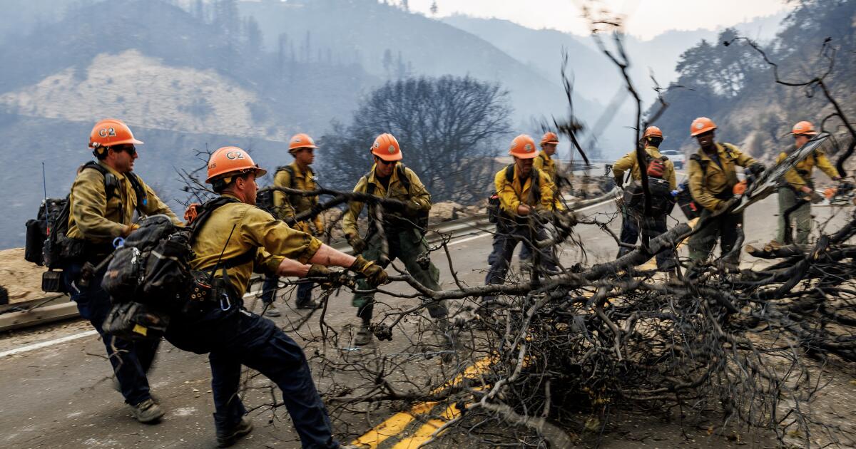 Southern California wildfires force evacuations in broiling heat