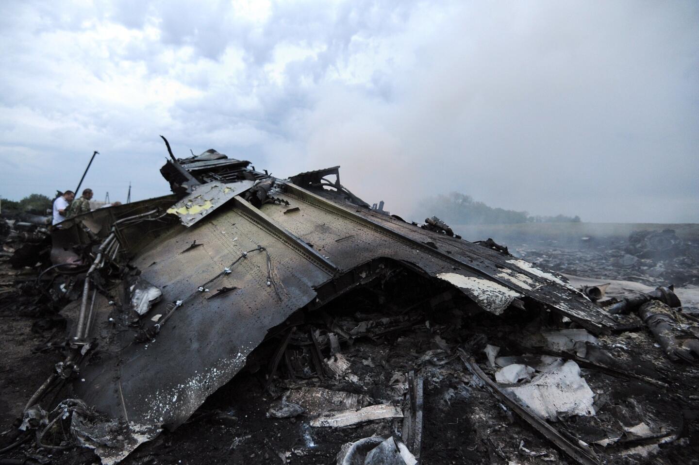 Malaysia Airlines jet crashes in Ukraine