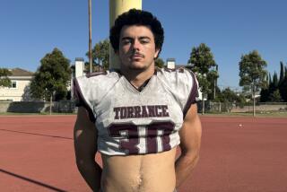 Linebacker Jake Silverman of Torrance has been a four-year varsity player who also runs track and plays baseball.