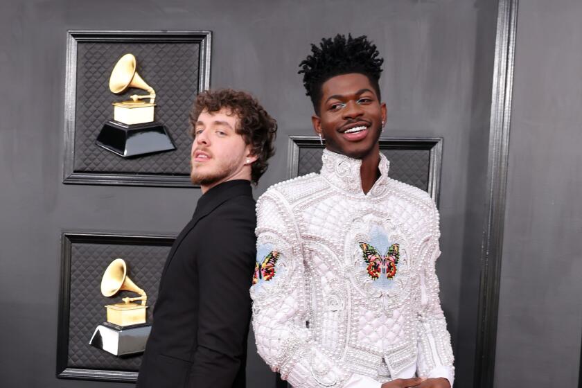 Jack Harlow and Lil Nas X on the red carpet