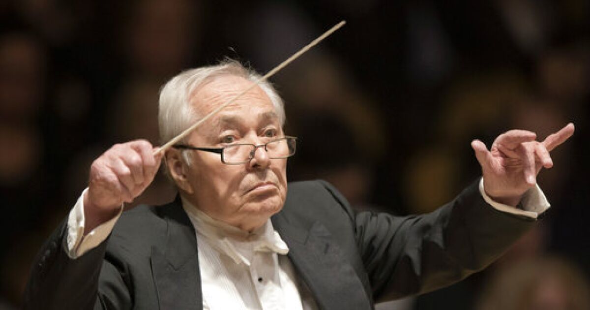 Ve věku 89 let zemřel dirigent Liverpoolské filharmonie Libor Peszek