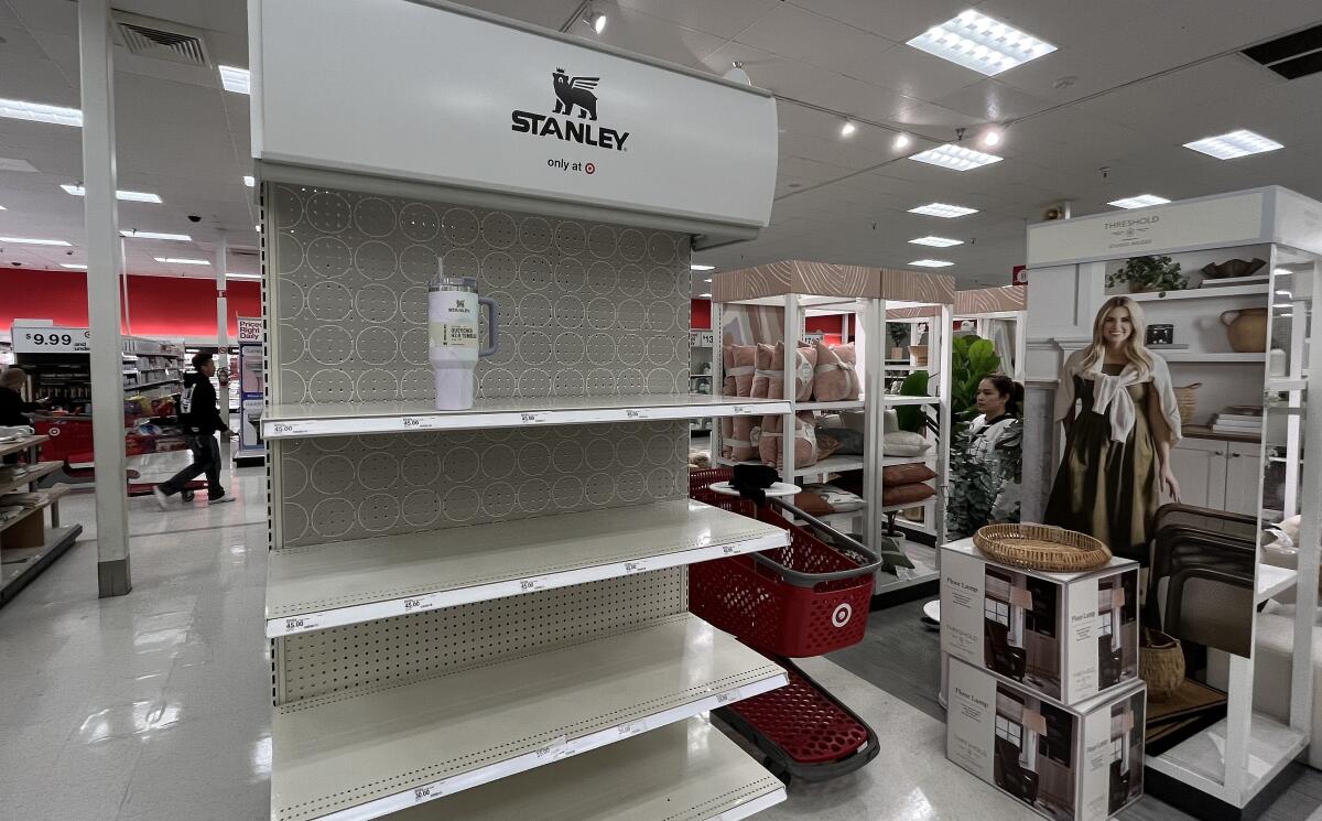 Only one Stanley Cup is left on the shelf at Target 