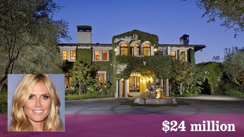 Heidi Klum sells her Brentwood villa for $24 million Los Angeles Times