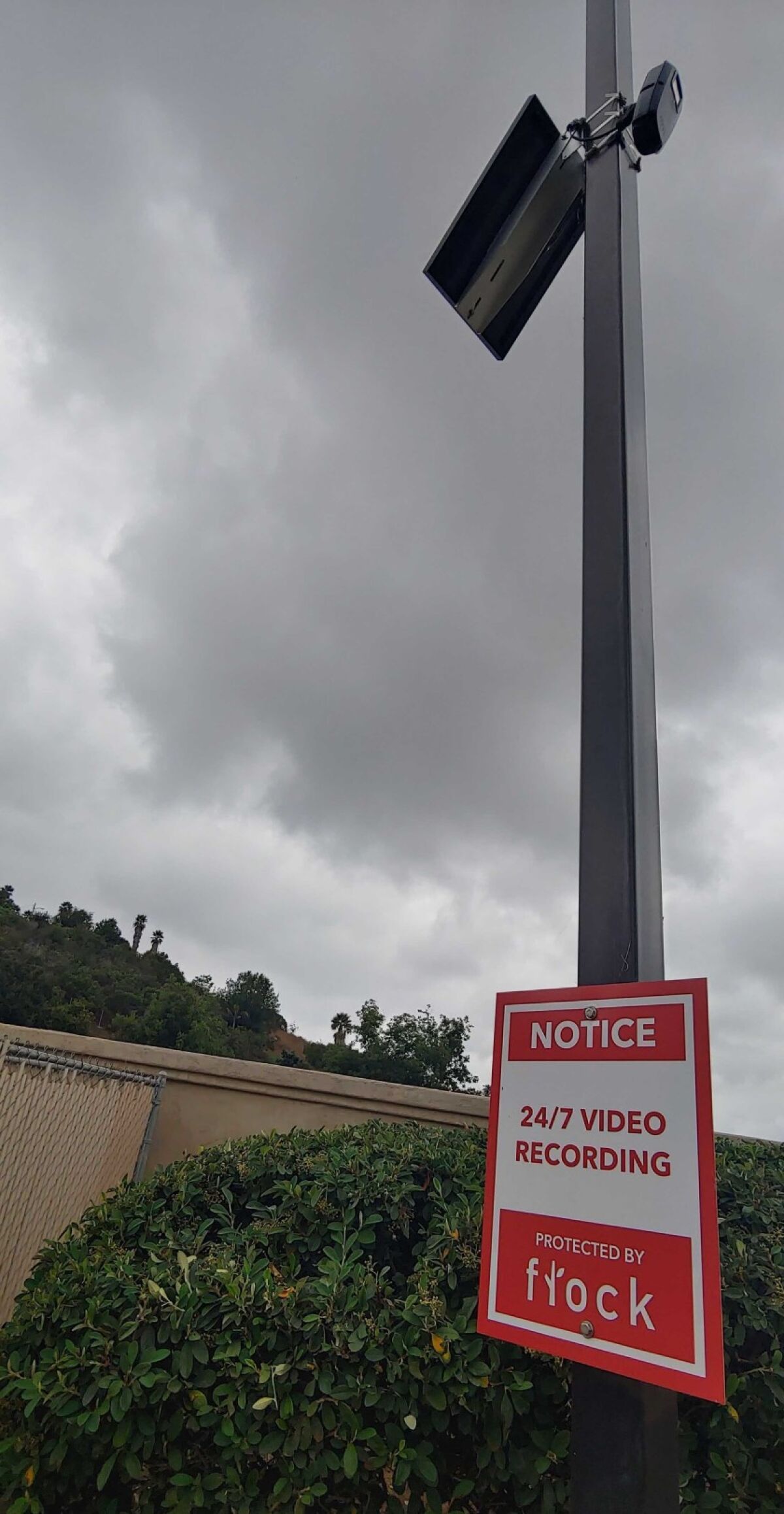 The La Cañada City Council has OK'd using Flock Safety license plate reader cameras, like ones recently installed in Escondido, to catch criminals.