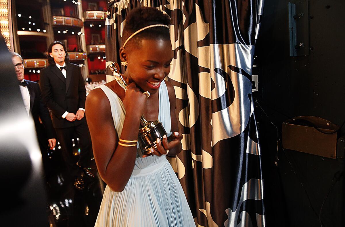 Lupita Nyong'o won the supporting actress Oscar at the 86th Academy Awards, but what year was the category created?