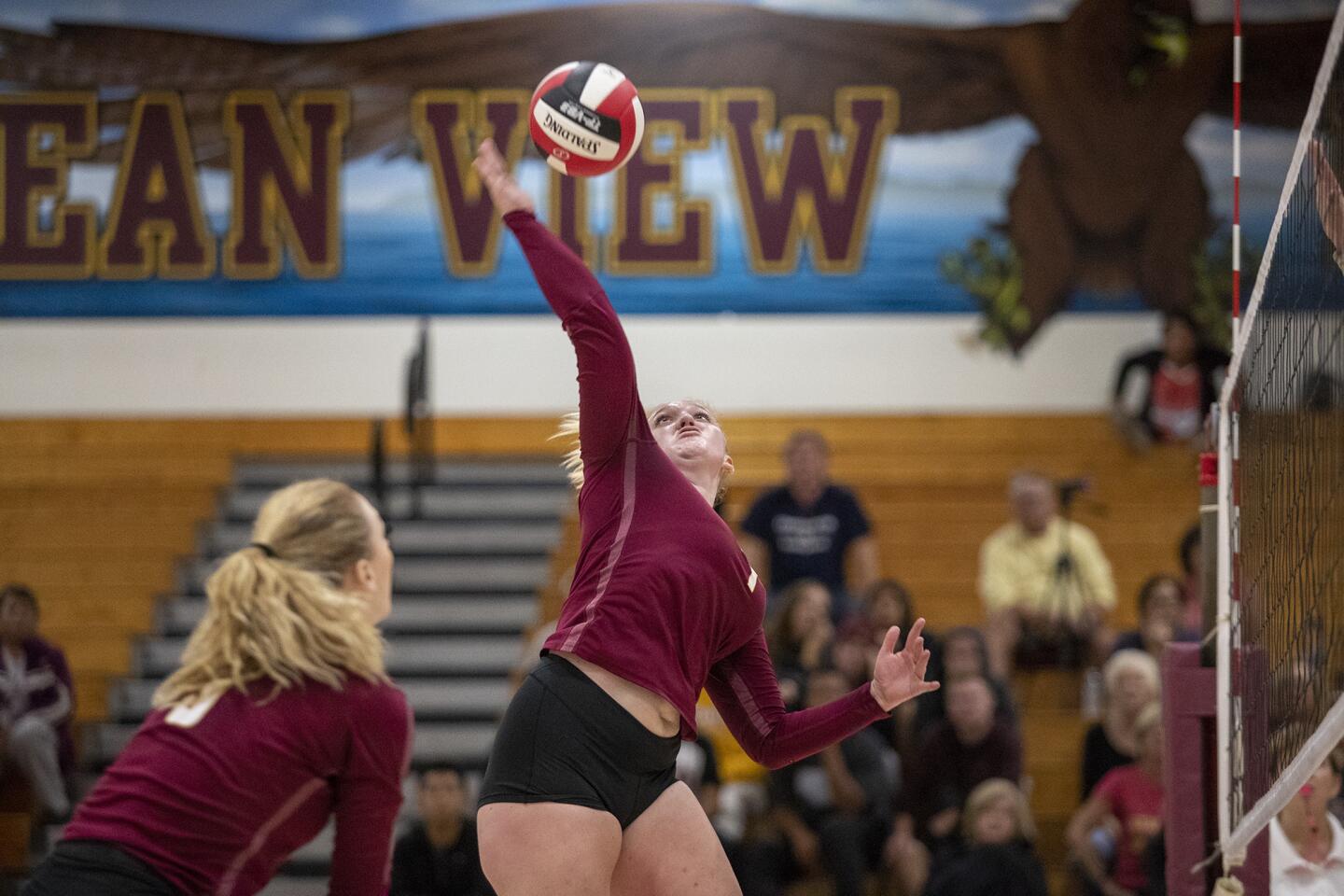 Photo Gallery: Ocean View vs. Chatsworth in girls’ volleyball