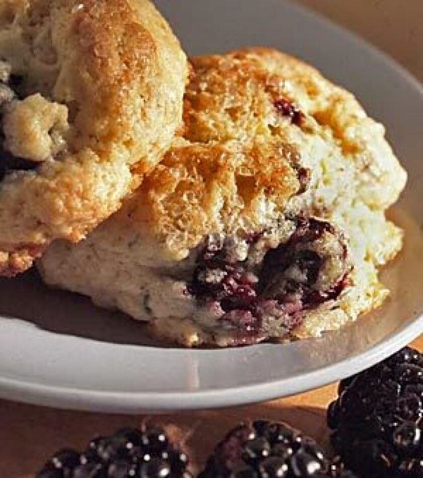 Recipe Blackberry Scones From The Perfect N Calif Getaway Los