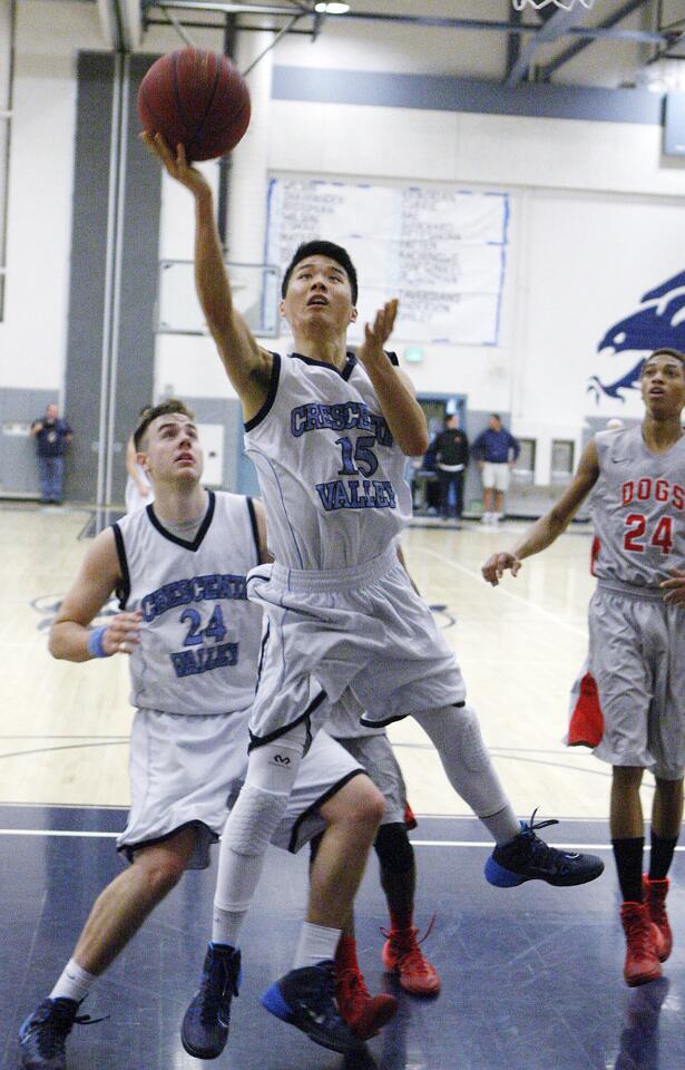 Photo Gallery: Crescenta Valley vs. Pasadena league boys basketball