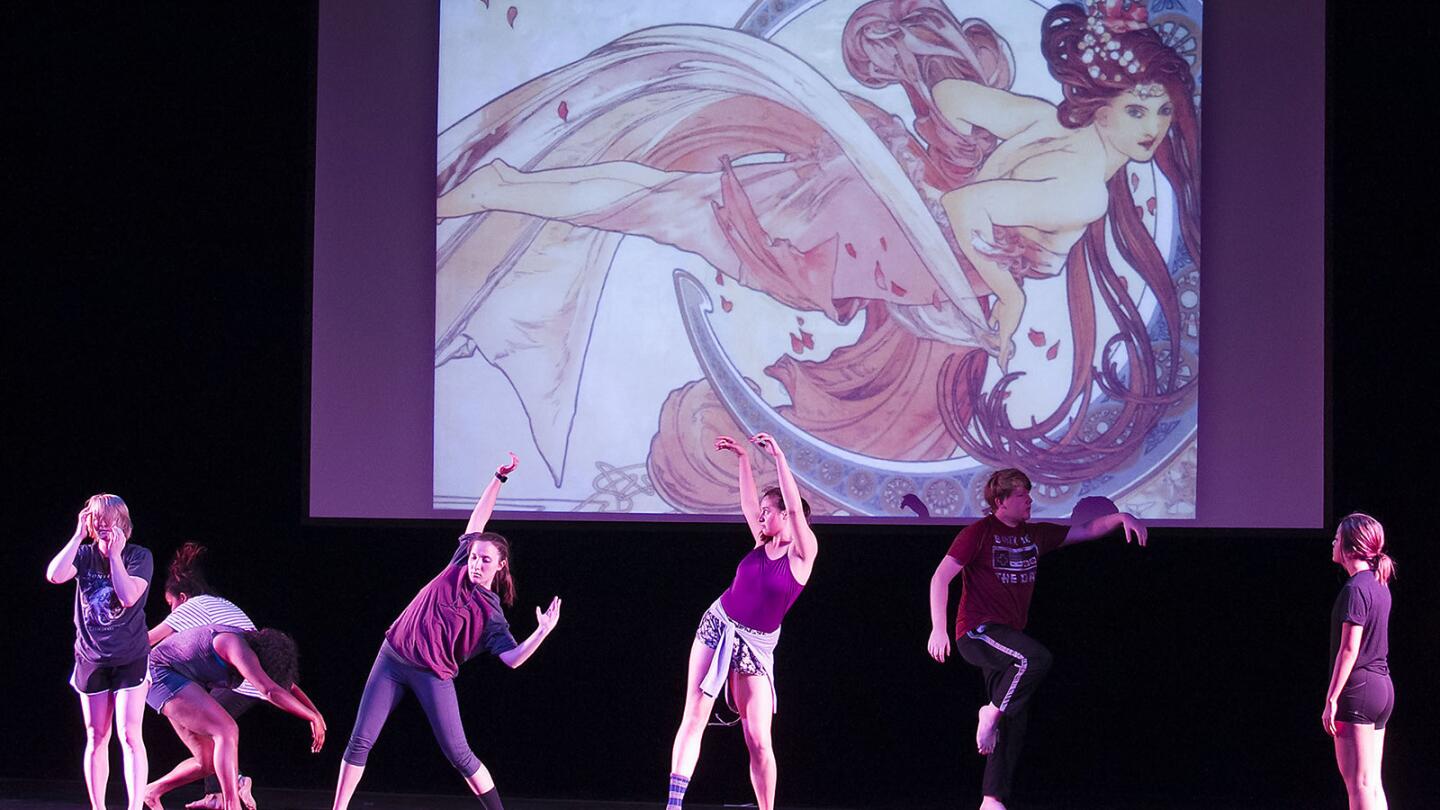 Art History Inspires Improv Dance at OCC