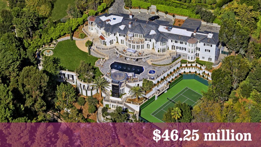 The Liongate estate in Bel-Air sold for $46.25 million.