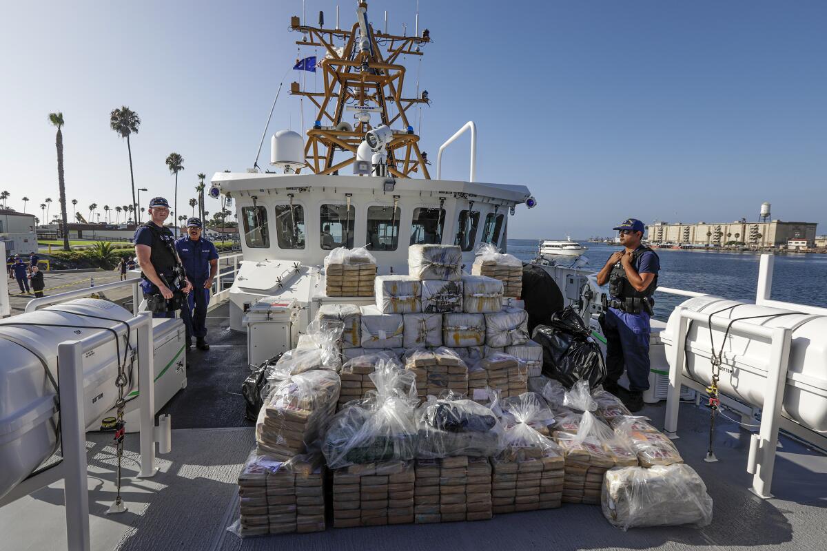 2,800 pounds of cocaine seized