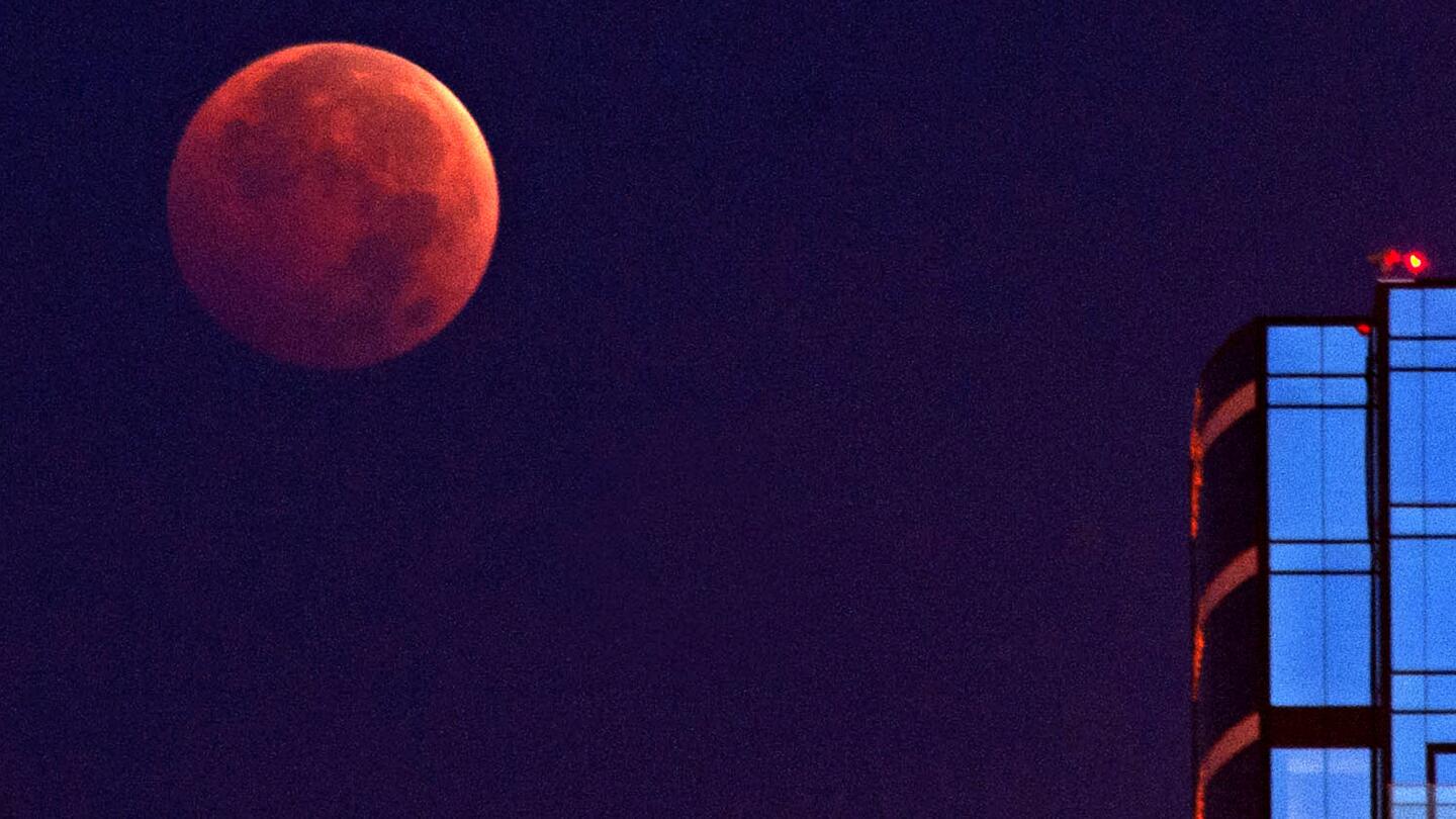 'Blood moon' | Total lunar eclipse of October 2014