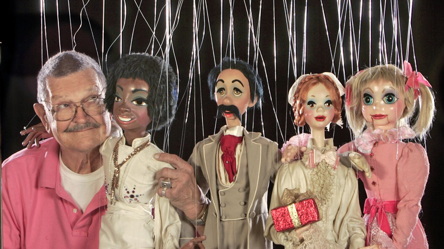 A puppeteer who created whimsical marionettes, Baker operated the oldest puppet theater in the United States. He also ran the Academy of Puppetry and Allied Arts, where high school students could learn the art of puppetry. He was 90.