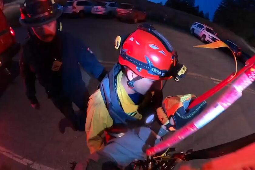 Driver rescued after plunging more than 500 feet over California cliff 