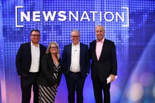 Nexstar Networks President Sean Compton, Cherie Grzech, president of news and politics for NewsNation, Michael Corn, president of programming and Perry Sook, chairman of Nexstar.