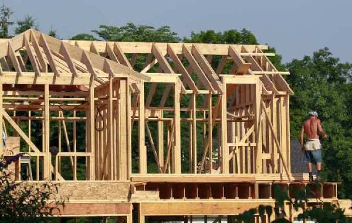 U.S. builders broke ground on the most new homes and apartments in nearly four years last month, the latest evidence of a slow housing recovery.