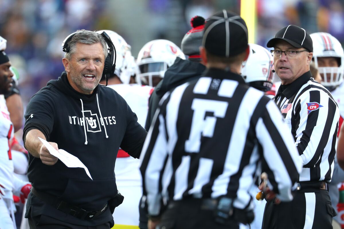 Utah coach Kyle Whittingham probably is aware his team needs to beat Oregon by double digits Friday night to have a shot at a College Football Playoff berth.