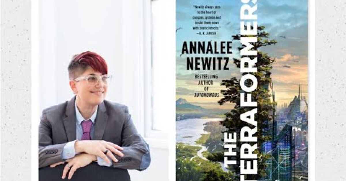 Annalee Newitz spricht im LA Times Book Club über „The Terraformers“.