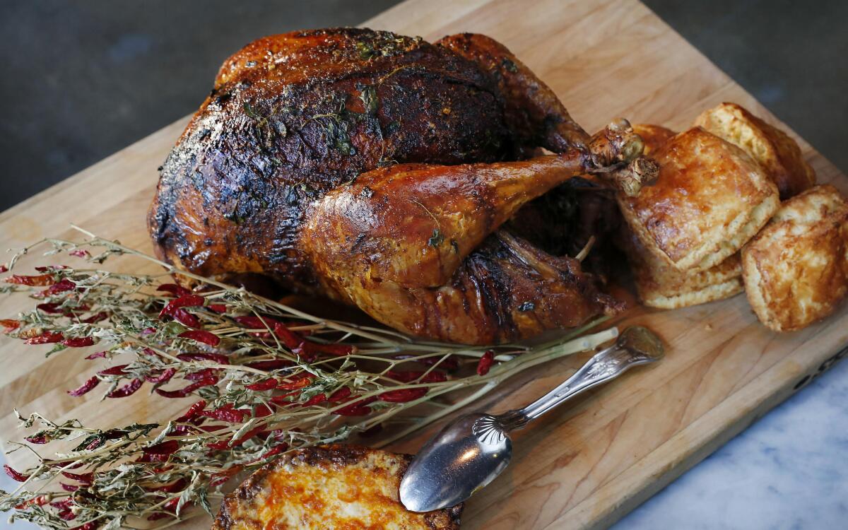 Ray Garcia's Thanksgiving turkey