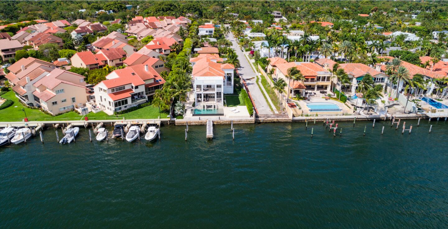 LeBron James' former Miami mansion with space for 2 yachts sells - Los ...