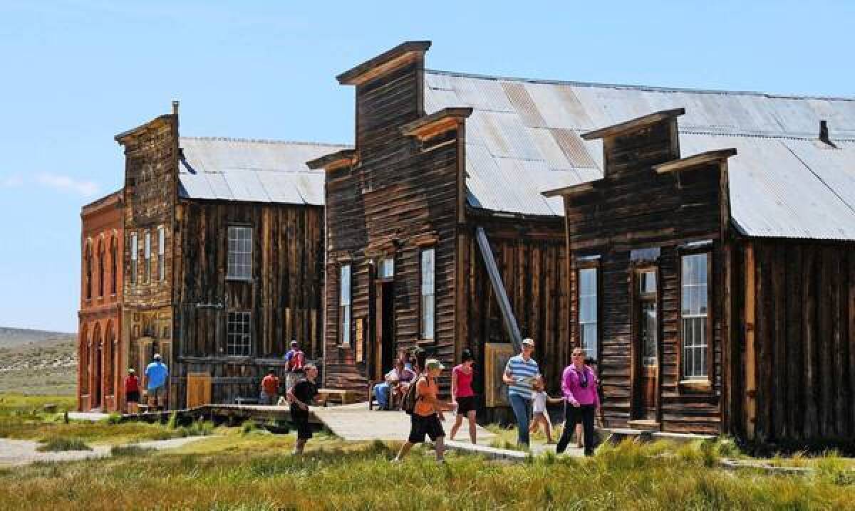 Travelers who find the gates to Yosemite National Park closed are being urged to visit nearby sites, including Bodie State Historic Park.