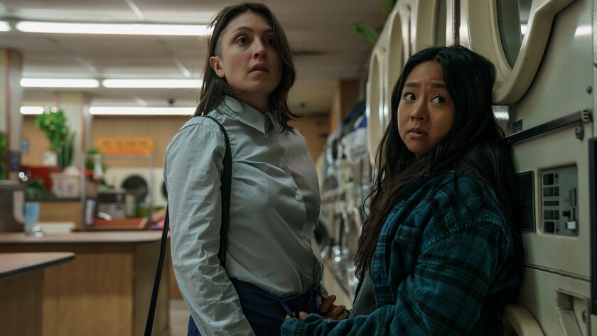 Stephanie Hsu and Tallie Medel in "Everything Everywhere All At Once."