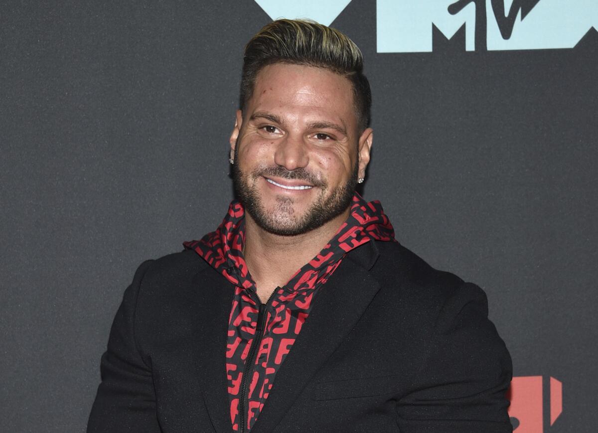 "Jersey Shore" cast member Ronnie Ortiz-Magro smiles in a 2019 photo