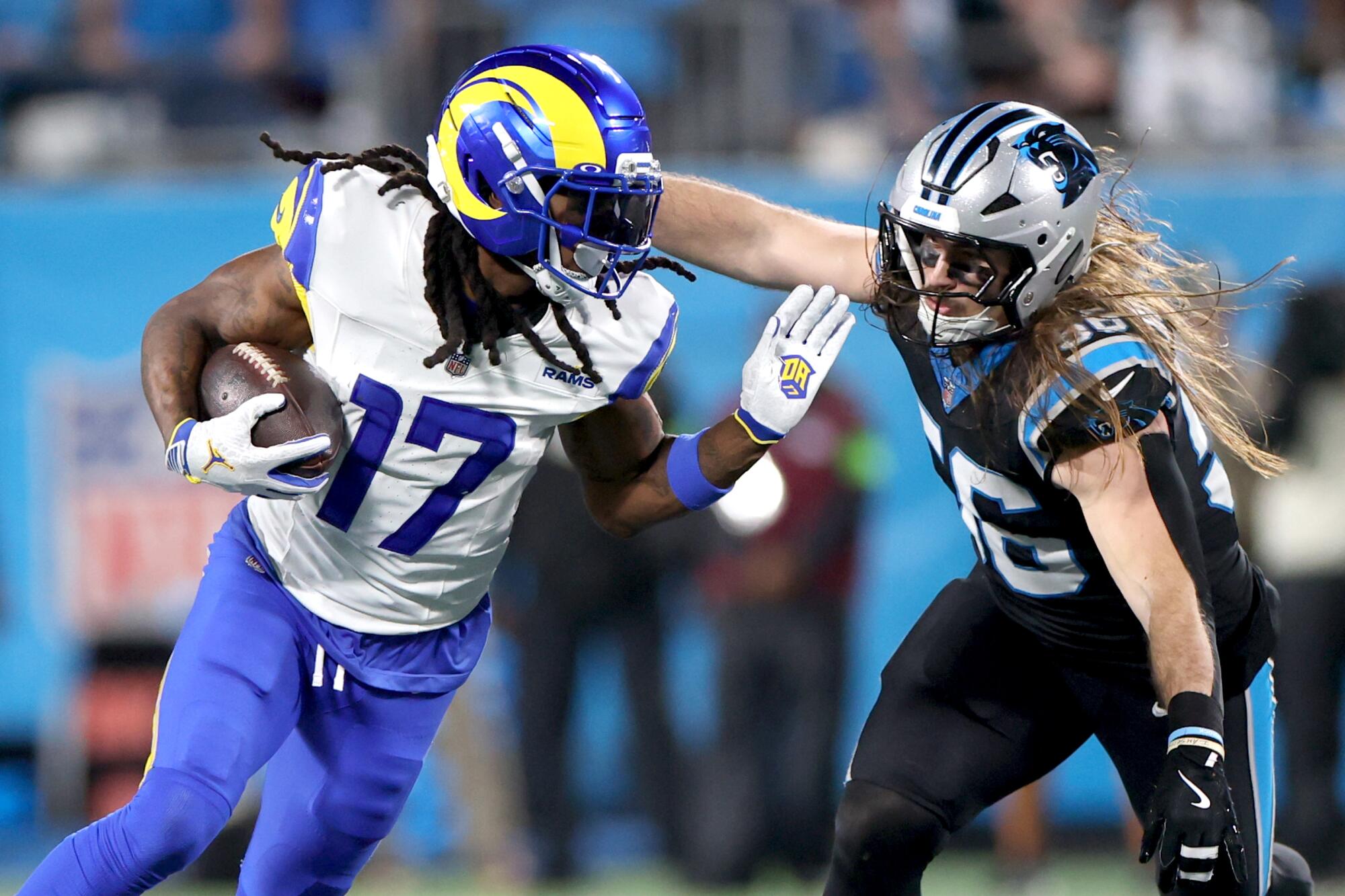 চারটি আঘাতমূলক ঘটনার পর, দাভান্তে অ্যাডামস তার সুপার বোলের স্বপ্নকে বাস্তবে পরিণত করতে চায় চারটি আঘাতমূলক ঘটনার পর, দাভান্তে অ্যাডামস তার সুপার বোলের স্বপ্নকে বাস্তবে পরিণত করতে চায়