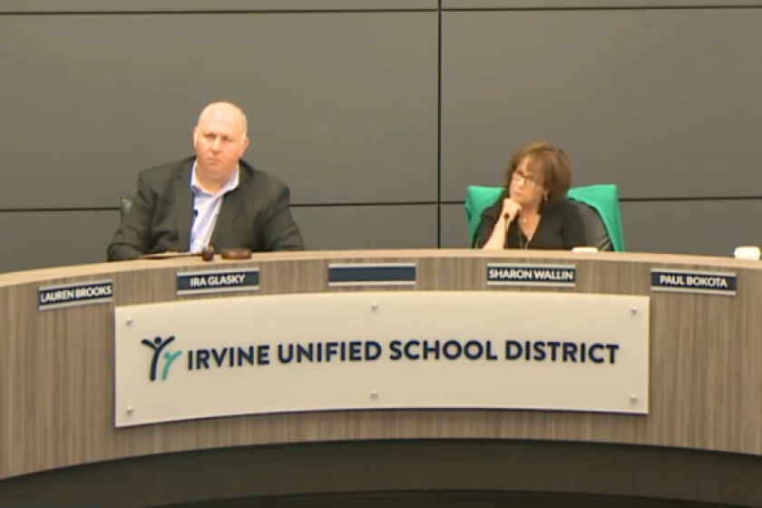The IUSD board on Tuesday changed some of its policy following a letter from the American Civil Liberties Union.
