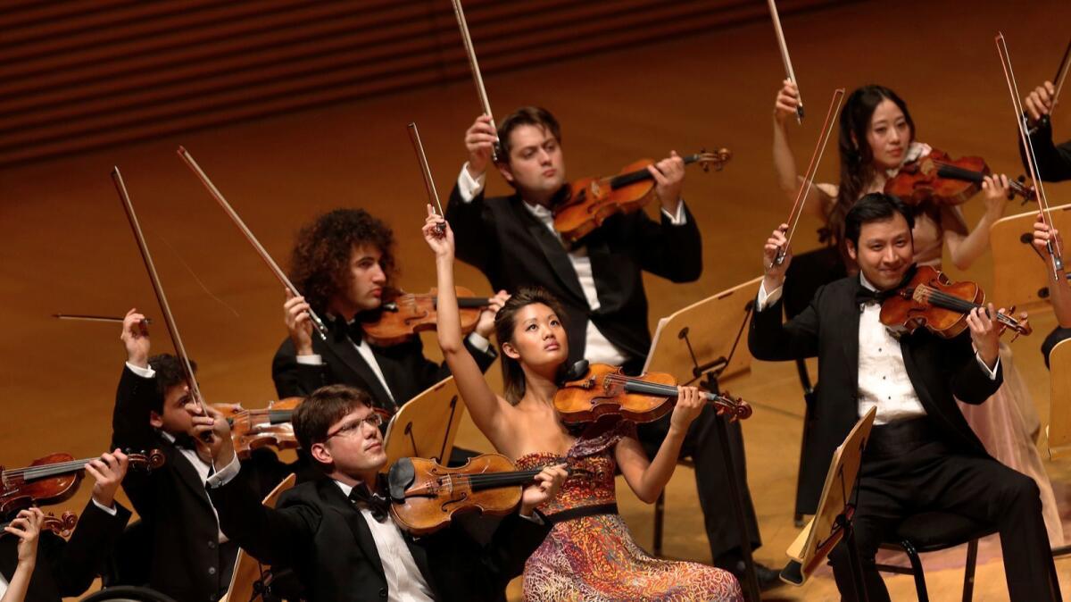 The 20th edition of the iPalpiti Festival for rising classical musicians from around the world continues with events at several area venues, including a gala concert at Disney Hall.