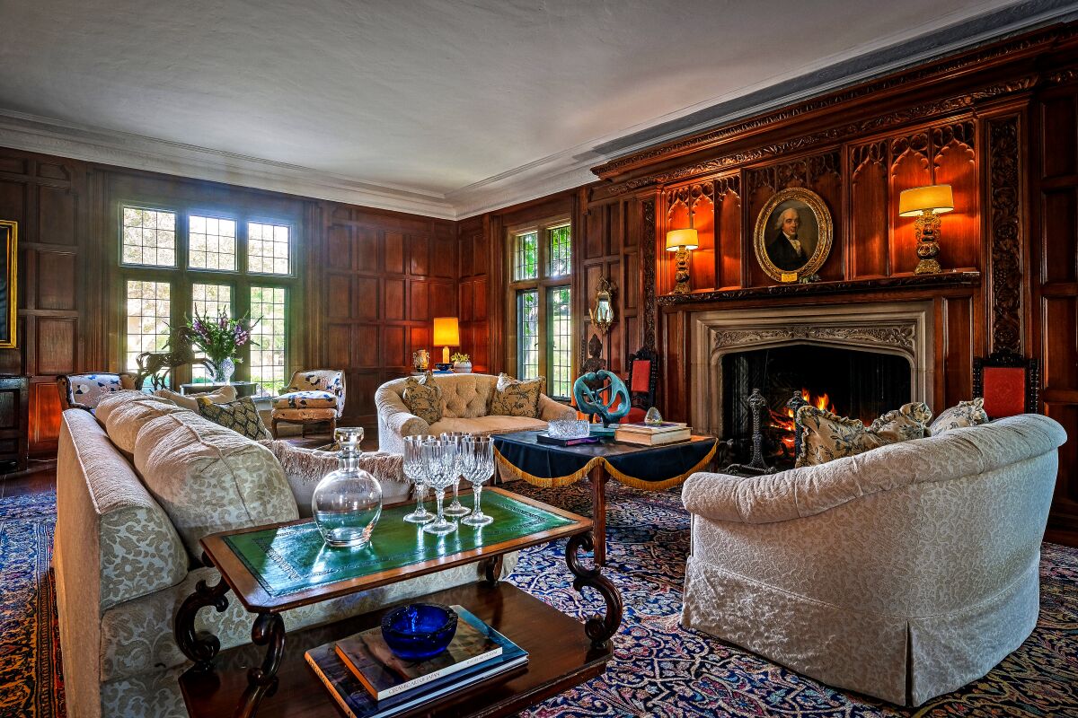 Architect Roland Coate designed the 1929 English Tudor Home of the Week in Hancock Park.