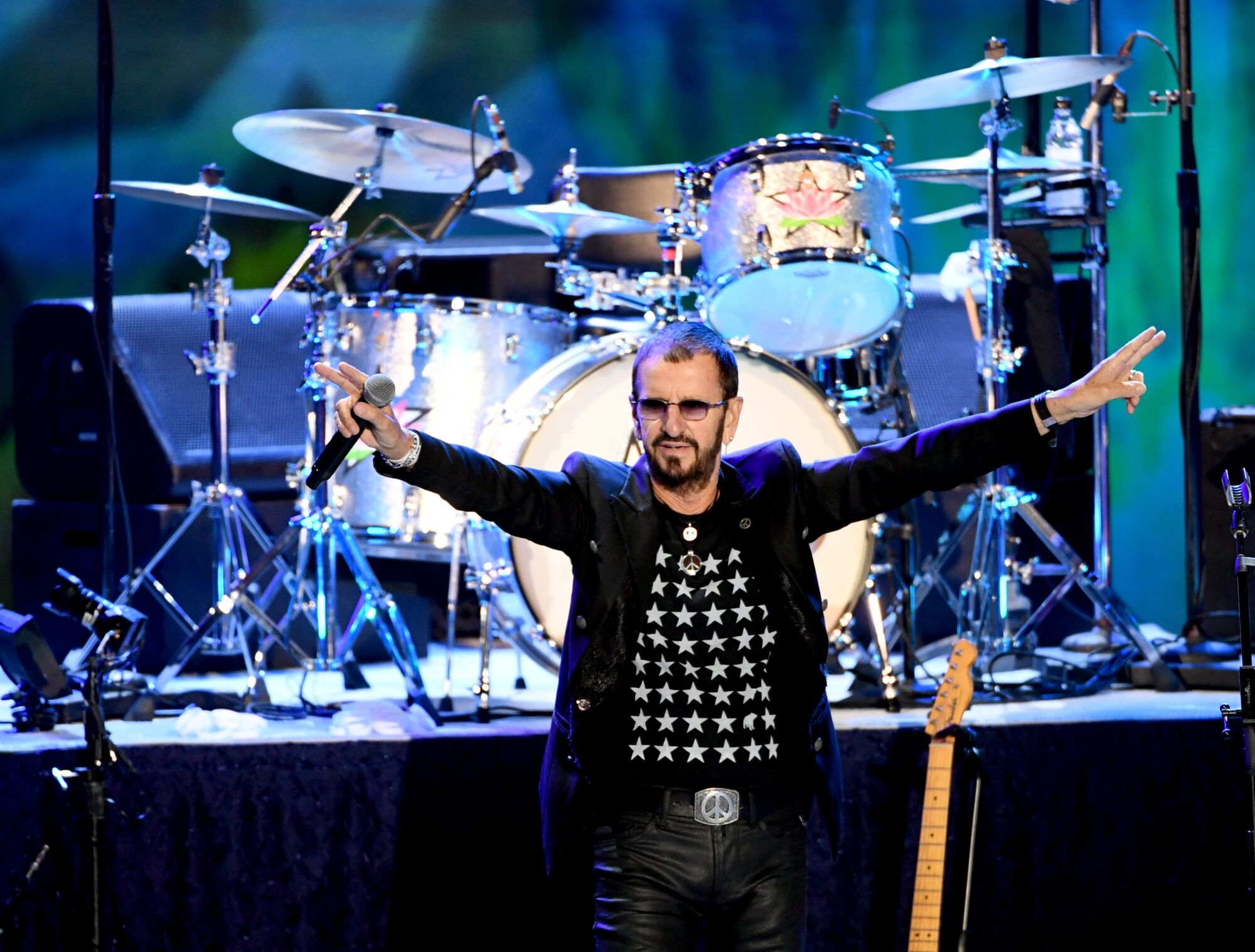 LOS ANGELES, CALIFORNIA - SEPTEMBER 01: Ringo Starr