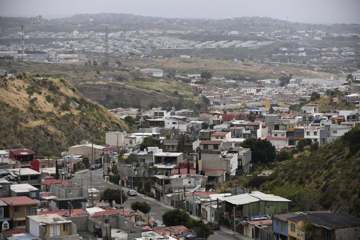Vista panormica de Tijuana, Mxico, 12 de mayo de 2023, la ciudad con ms homicidios en el pas. (Foto AP/Carlos A. Moreno, Archivo)