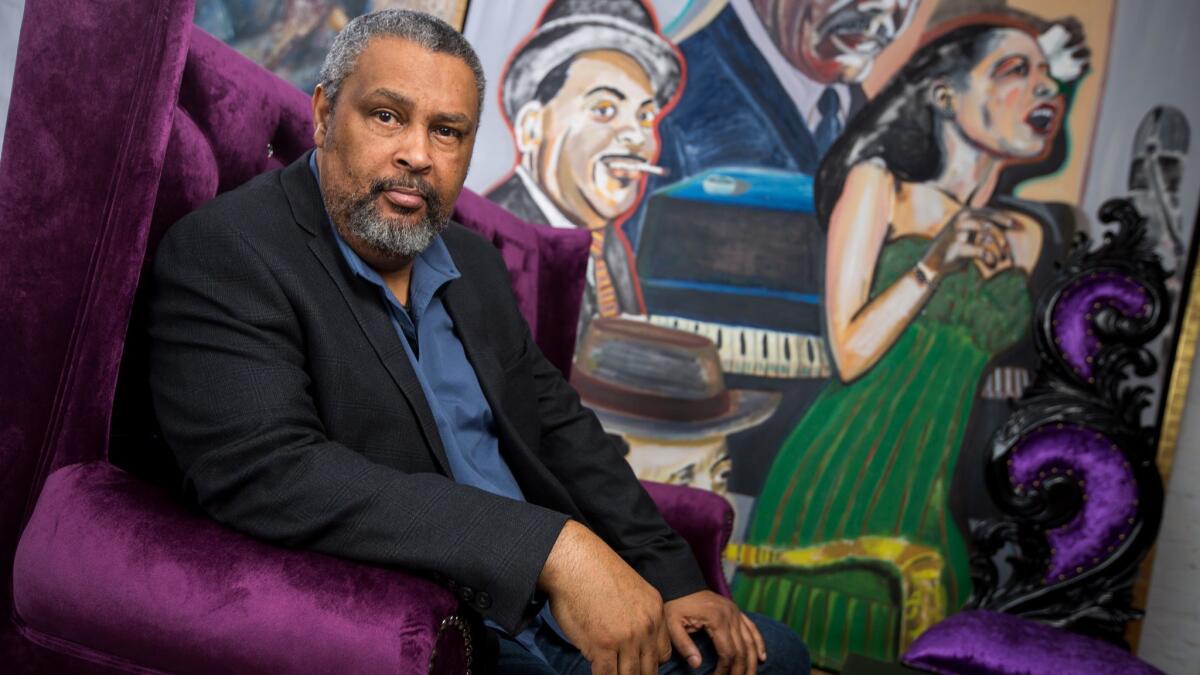 Blackkklansman co-writer Kevin Willmott poses for a portrait at 40 Acres and a Mule production offices on September 18, 2018 in Brooklyn, NY.