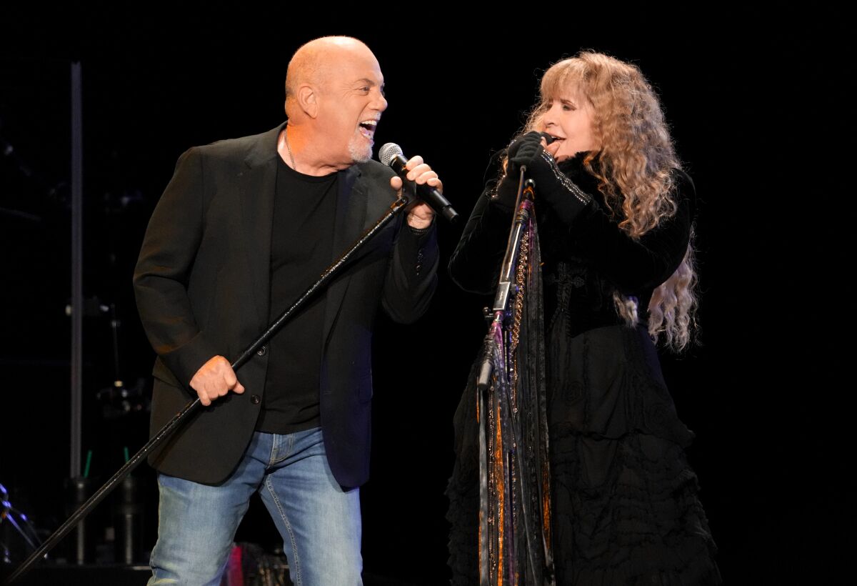 Billy Joel and Stevie Nicks