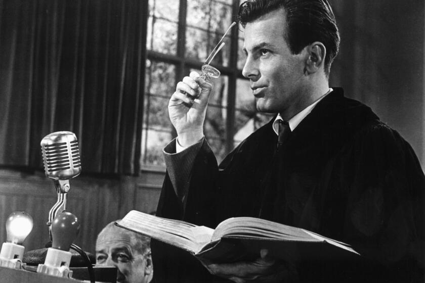 Maximilian Schell won the lead actor Oscar for his portrayal of a defense attorney in the 1961 drama "Judgment at Nuremberg."