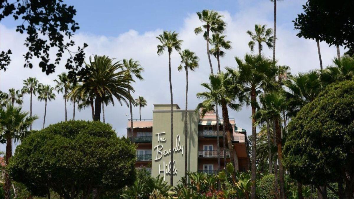 The Beverly Hills Hotel is one of several luxury properties in Southern California and Europe owned by the sultan of Brunei.