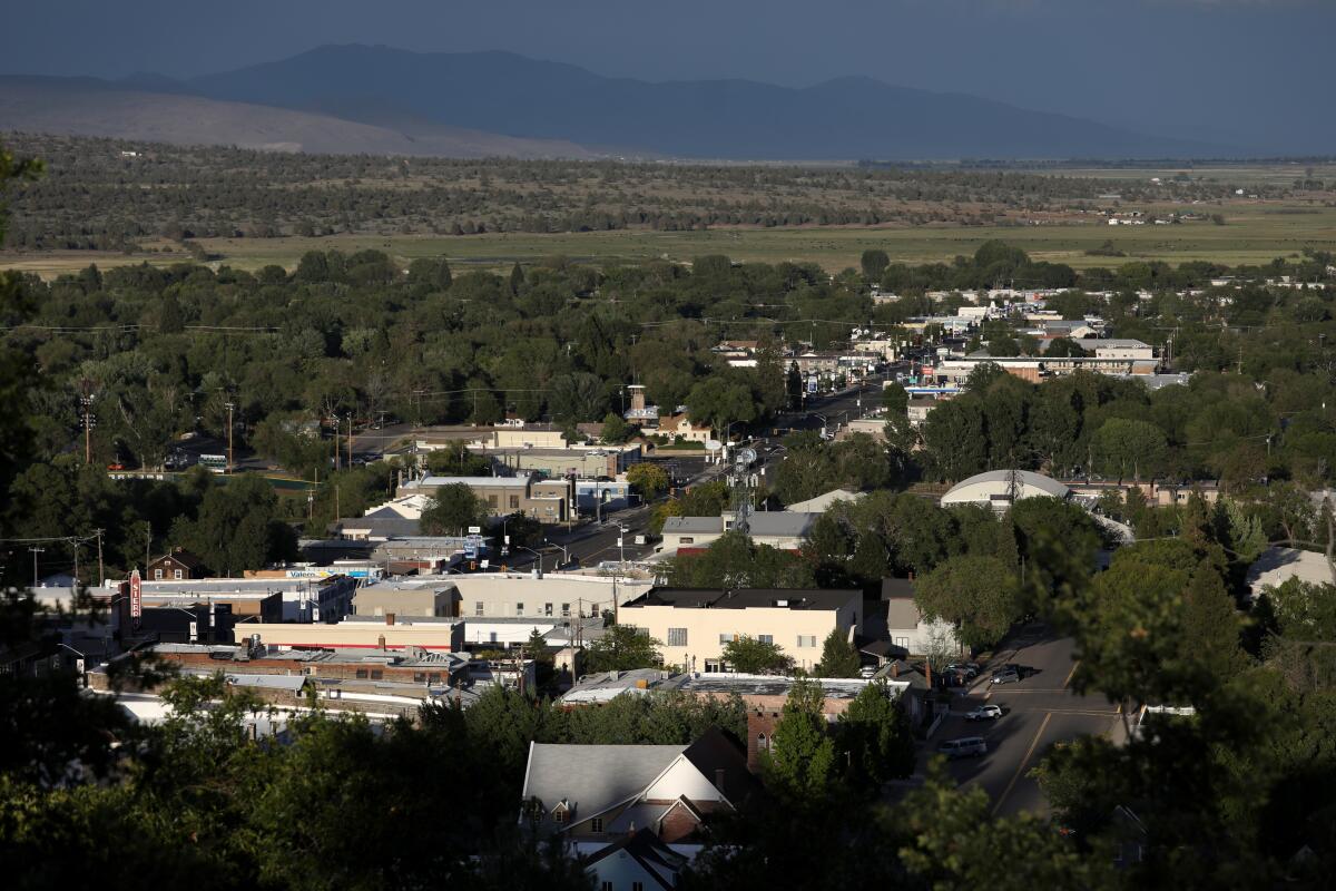 The town of Susanville relies heavily on employment at two state prisons.