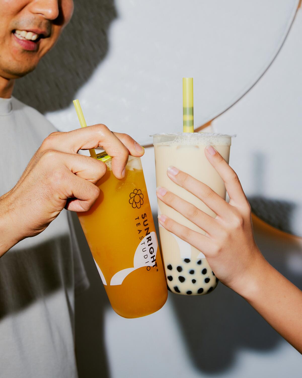 Sunright Tea Studios has a selection of fruit teas, boba teas and coffee.