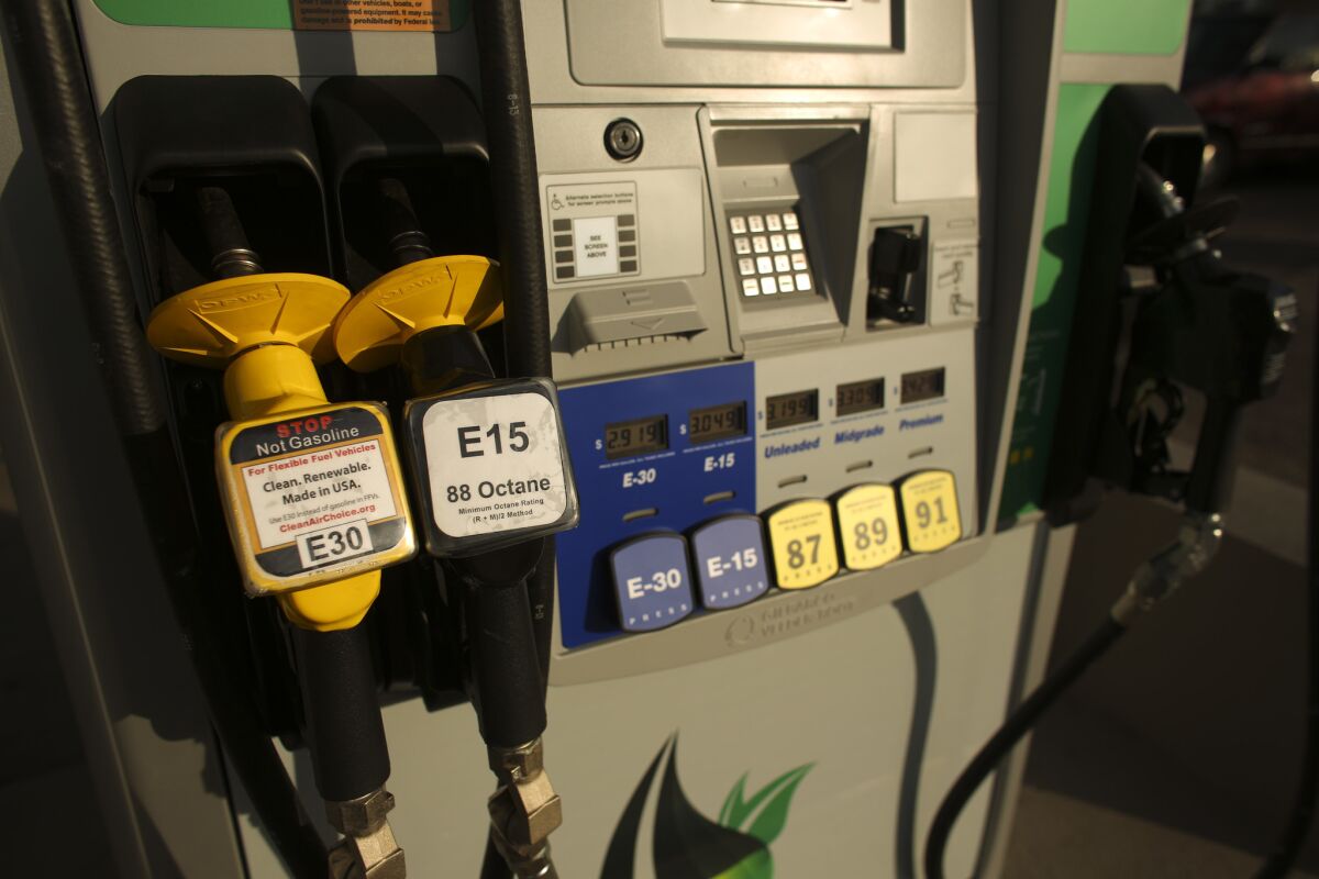 Ethanol fuel blend
