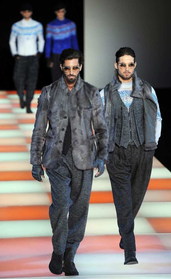 Milan Fashion Week Men's Collections F/W 2012 - Giorgio Armani