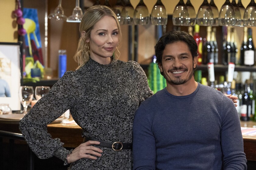 Laura Vandervoort and Nicholas Gonzalez