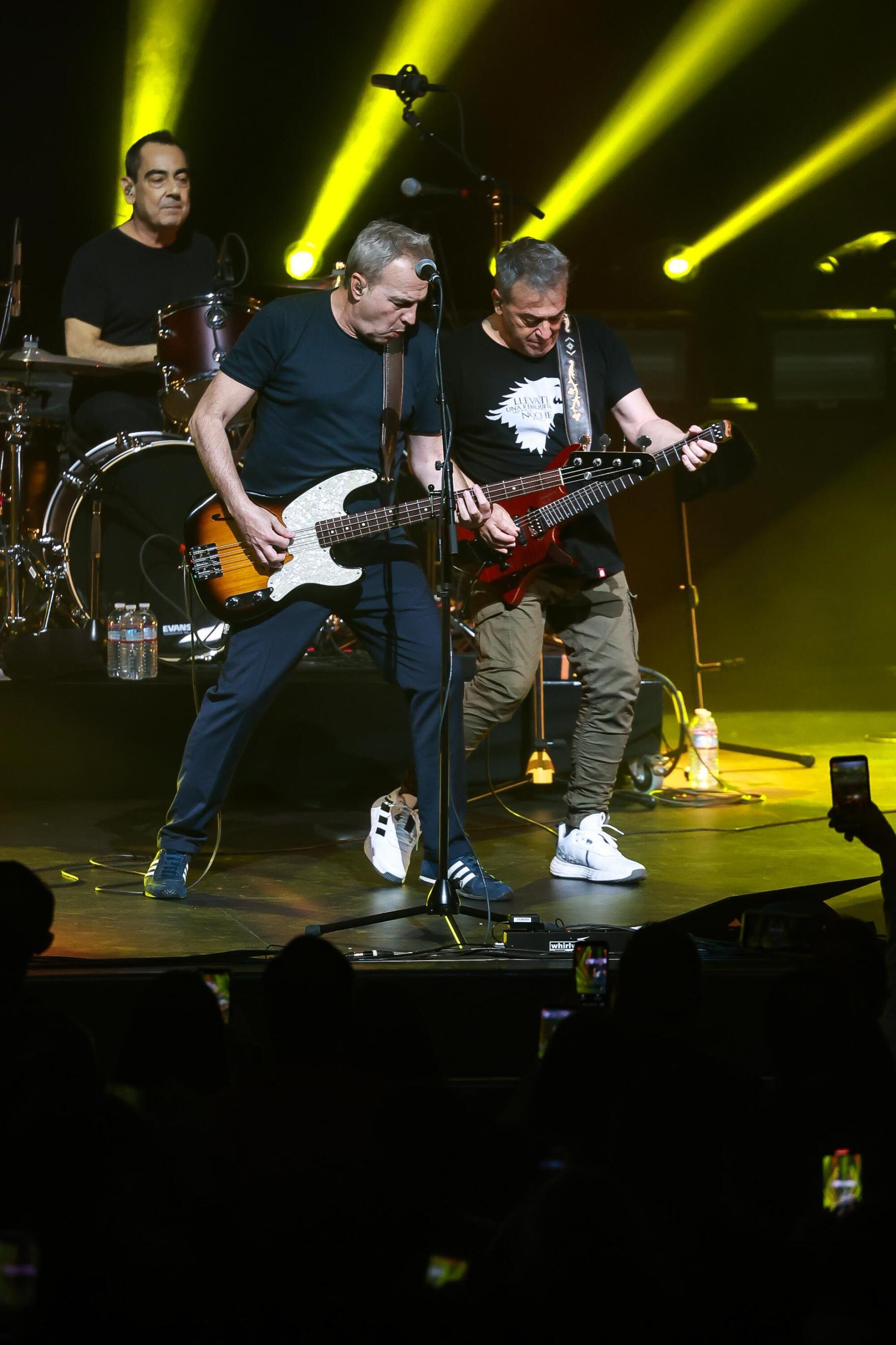 David Summers (izq.) junto a Rafael Gutiérrez  