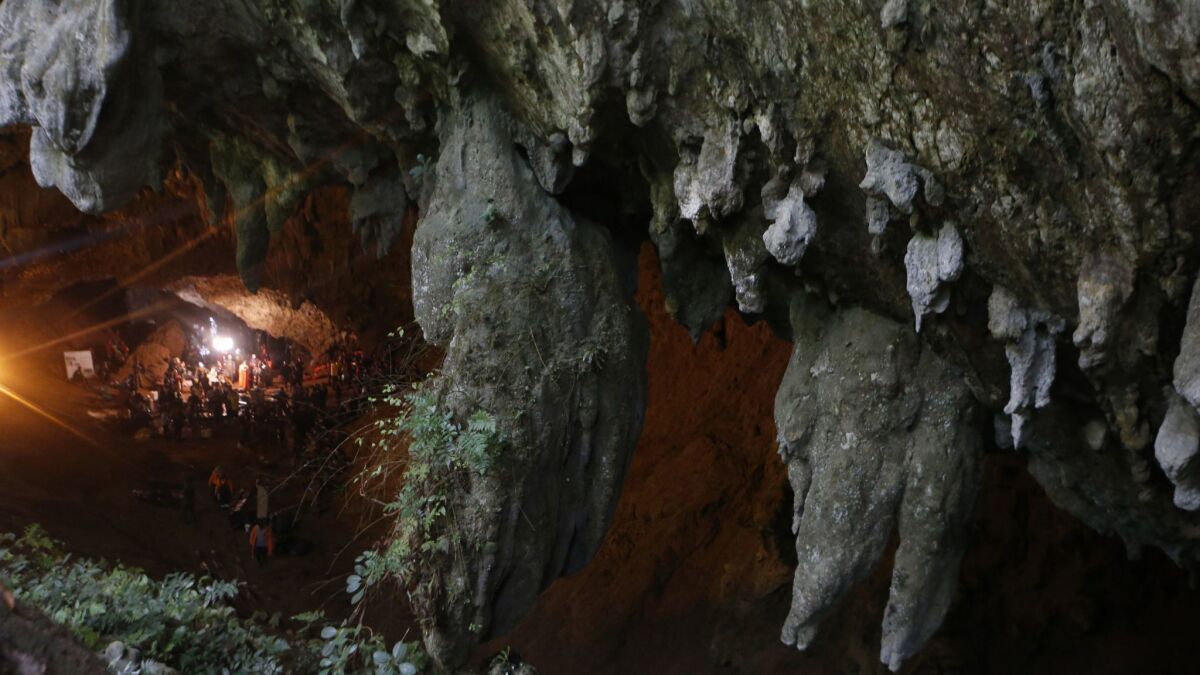 Crews continue to search for 12 young soccer team members and their coach after they went missing in a large cave in Mae Sai, Thailand.