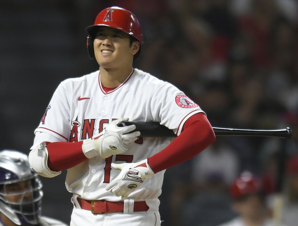 Shohei Ohtani explains his change in batting approach, biggest