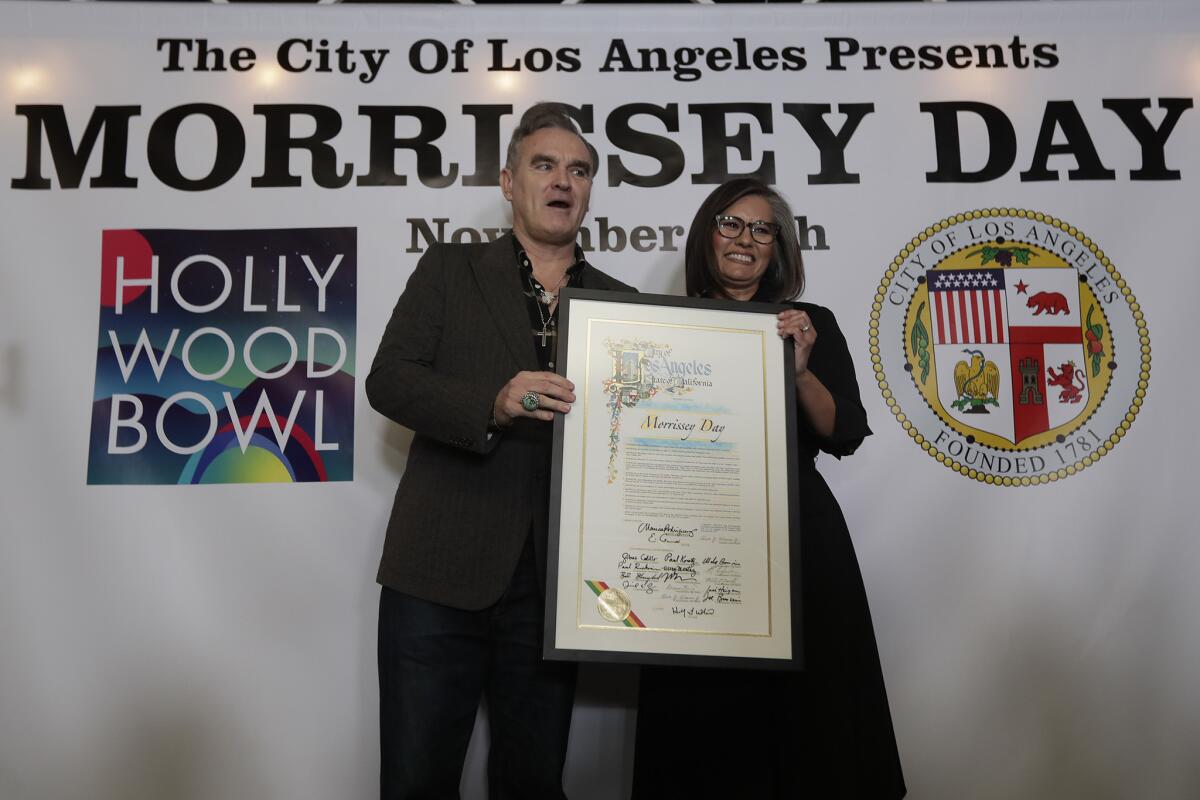 Morrissey and Councilwoman Monica Rodriguez