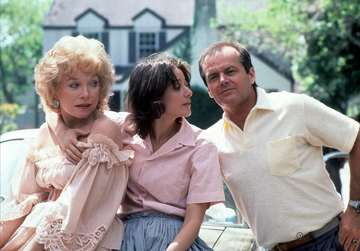 Shirley MacLaine, left, Debra Winger and Jack Nicholson “Terms of Endearment” (1983)